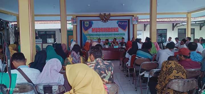 Musrenbangkec Kecamatan bantarbolang. Rabu 29/1/2020. (Doc Foto: Te Tuko)